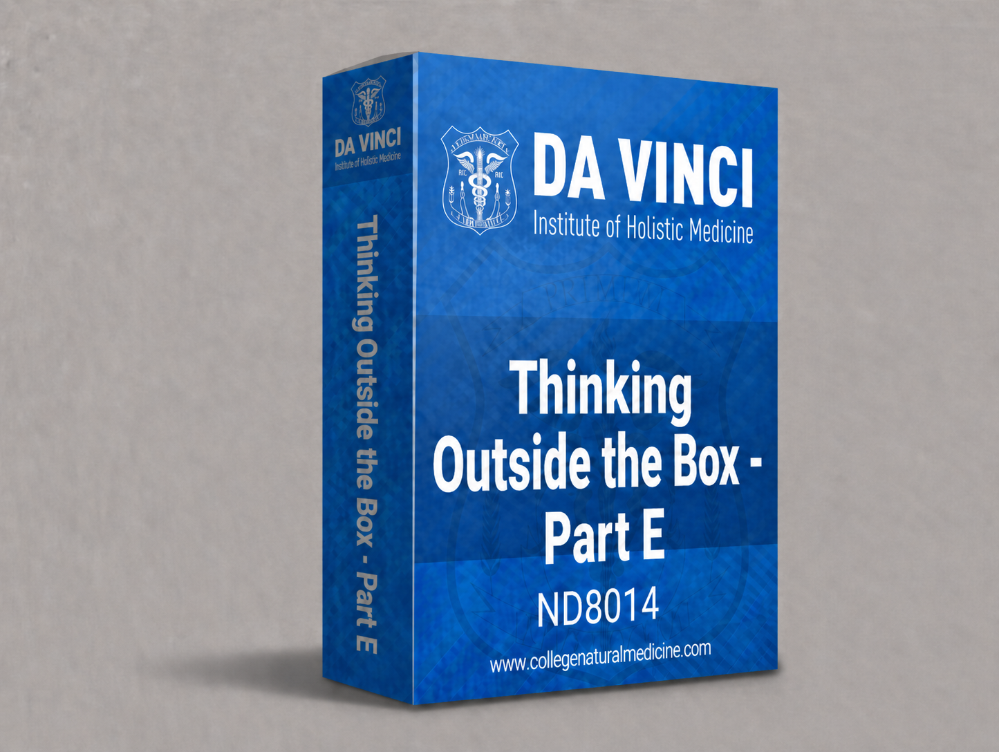 Thinking Outside the Box - Part E